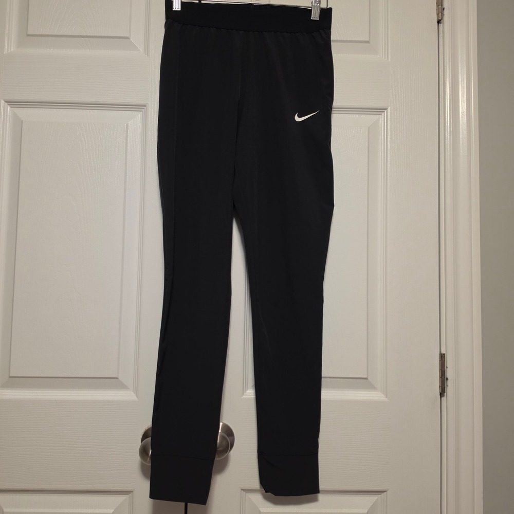 Nike Dri-FIT Tapered Athletic Jogger Pants Black Size XS